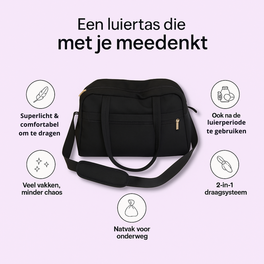 Luiertas met Natvak