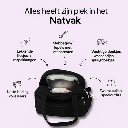 Luiertas met Natvak